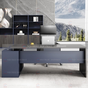 Bàn Làm Việc Cao Cấp Gỗ Thiết Kế BLVCCG004